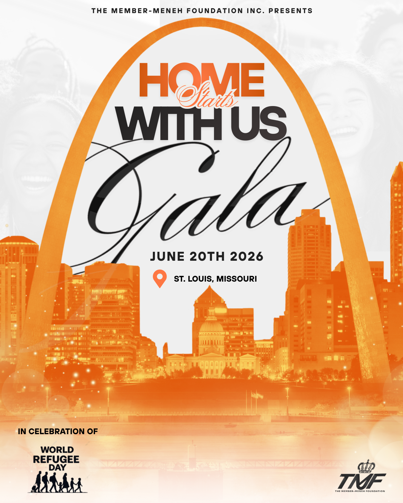 Home Starts With Us Gala - June 20th 2026, St. Louis Missouri - In Celebration of World Refugee Day